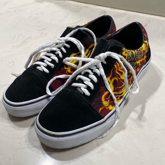 OLD SKOOL SAMURAI RISING SHOES 7.5 men’s USED - Picture 6 of 8